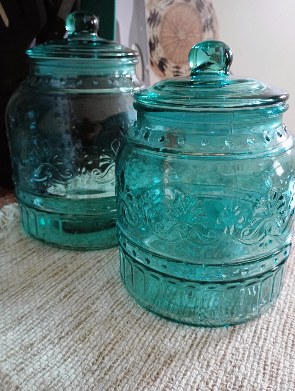 Pioneer Woman Glass Canister Set